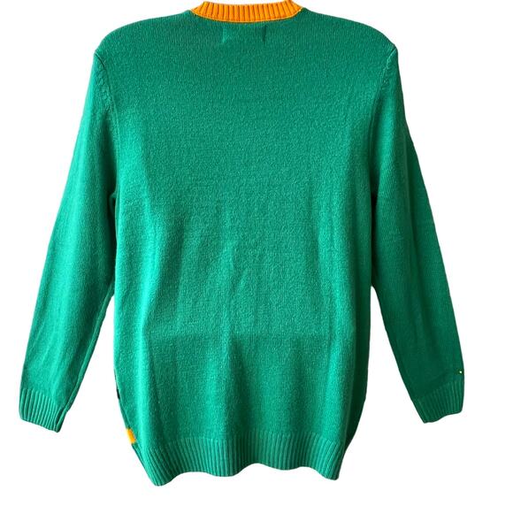 Novelty CHRISTMAS TREE CAMO Ugly Christmas Sweater Size Large - Picture 3 of 5